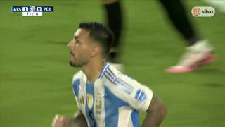 Se mantiene el 1-0: Leandro Paredes falló penal en el Perú vs. Argentina por la Copa América