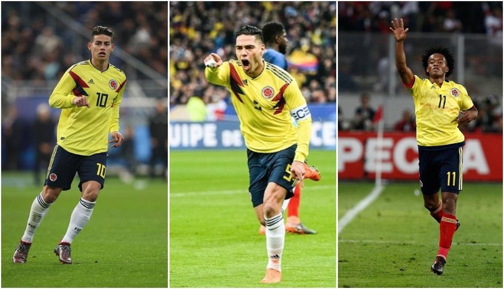 Los jugadores más caros de la Selección de Colombia que estarán en Rusia 2018. (Getty Images)