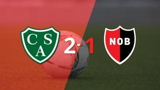 Sarmiento consiguió una victoria en casa por 2 a 1 ante Newell`s