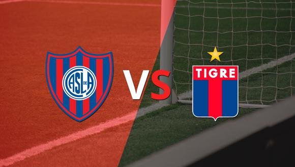 Termina el primer tiempo con una victoria para Tigre vs San Lorenzo por 1-0