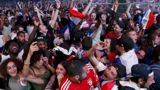 Hinchas de Francia desataron locura en París por pase a final de la Eurocopa
