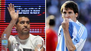 Riquelme: "Argentina ganará la Copa América si Lionel Messi no se lesiona"