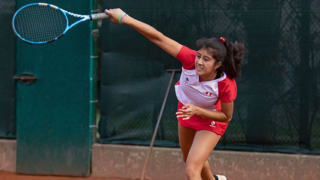Dana Guzmán fue la tenista más destacadas del Mundial Juvenil de Tenis de Barranquilla. (Foto: IPD)