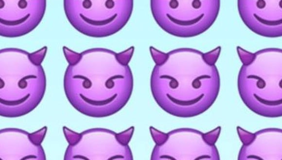 En esta imagen hay un emoji diferente al resto. Tienes que detectarlo. (Foto: genial.guru)