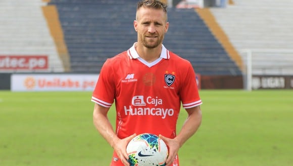 Danilo Carando es uno de los goleadores del año en la Liga 1.