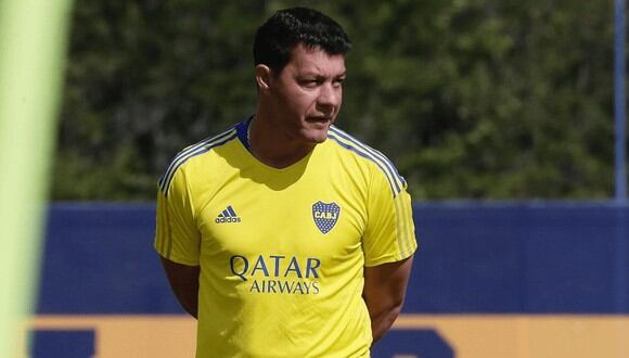 Sebastián Battaglia evitó darle muchas vueltas al tema de Eduardo Salvio en la reciente conferencia de prensa de Boca Juniors. (Foto: Boca Juniors)