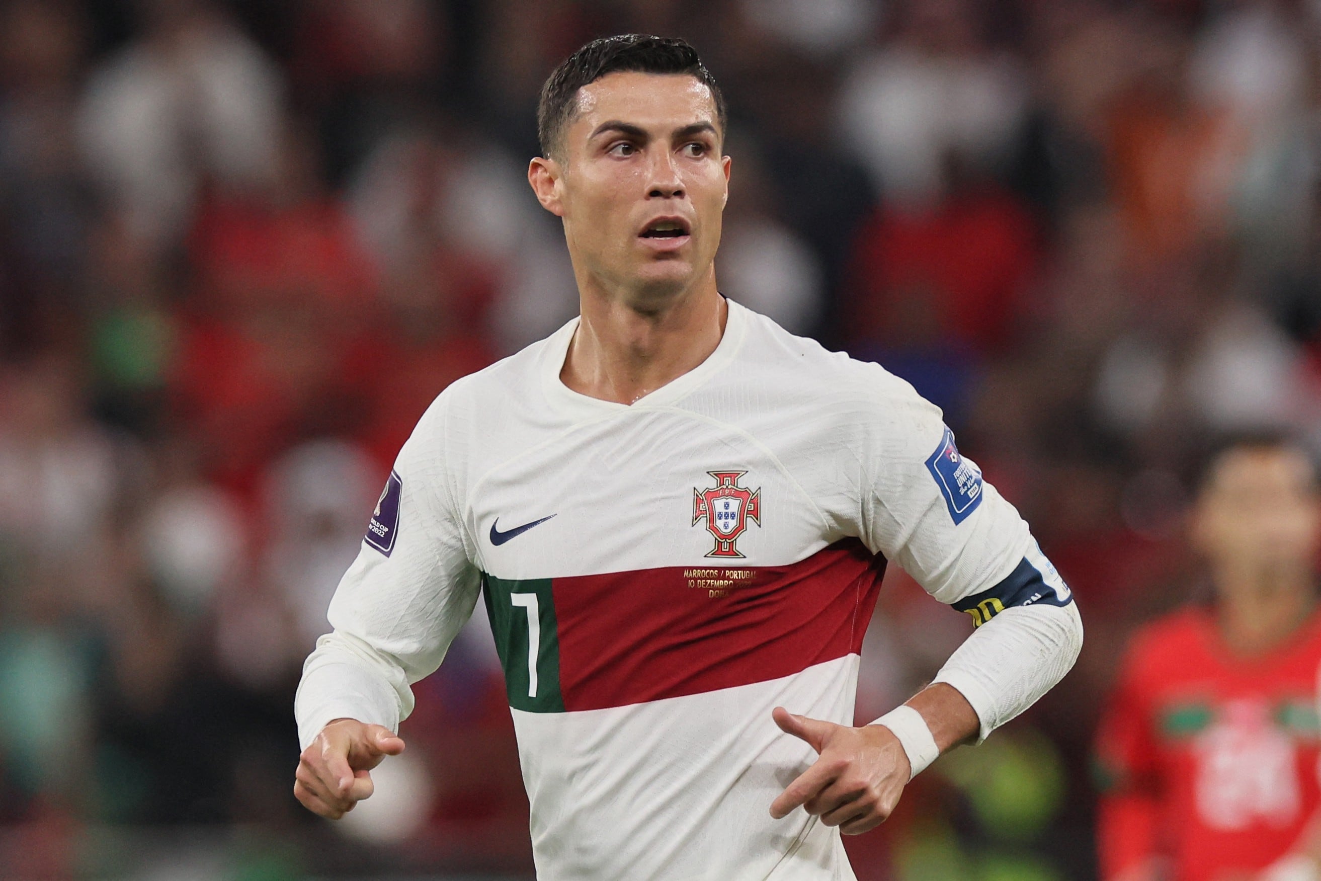 Qué jugador de Uruguay se llevó la camiseta de Cristiano Ronaldo