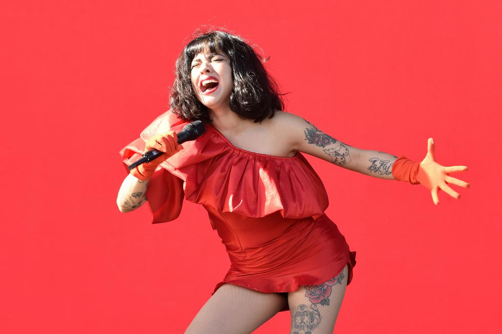 Mon Laferte emocionada por su show en Coachella: “Es un sueño hecho realidad” (Foto: AFP)