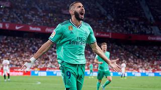 Benzema al rescate: Real Madrid derrotó 1-0 al Sevilla en el Sánchez Pizjuán