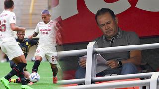 Juan Reynoso en el ‘Monu’: DT de la Selección Peruana está viendo el Universitario vs. Cantolao
