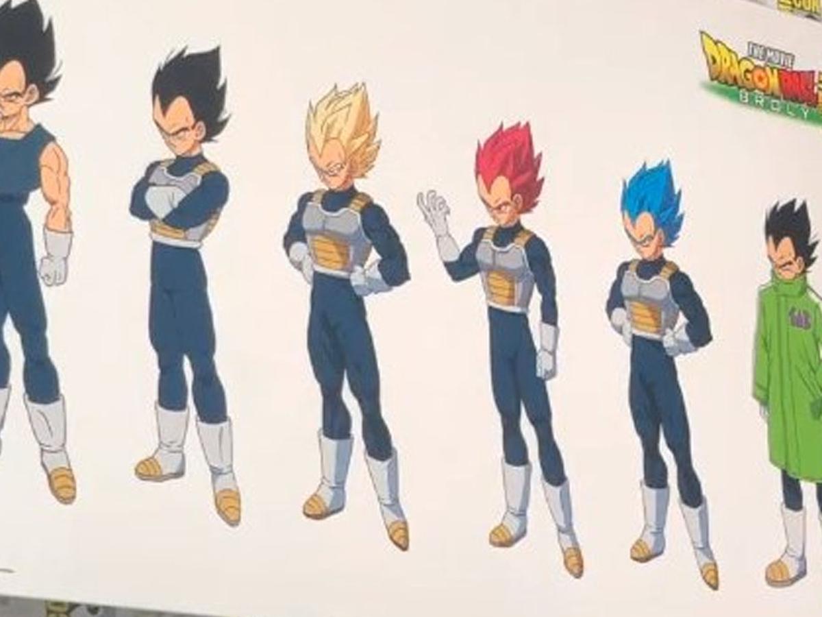 Dragon Ball Super: Goku, Vegeta y Broly ya cuentan con nuevos diseños para  la película [FOTOS] | DEPOR-PLAY | DEPOR
