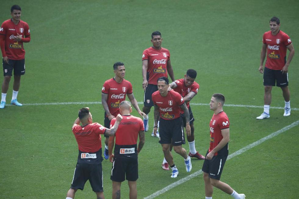 La selección peruana realizó su último entrenamiento antes del amistoso del domingo. (Foto: Daniel Apuy / GEC)