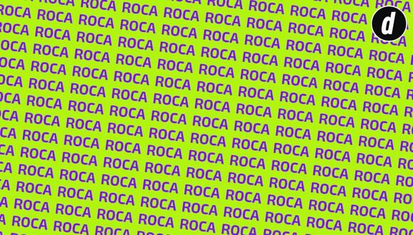 ¿Lograrás encontrar la palabra ‘BOCA’? Pon a prueba tus habilidades visuales en segundos. (Foto: Diario Depor)