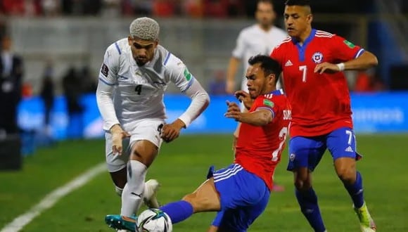 Chile-Uruguay (0-2): todos los detalles del partido por Eliminatorias Qatar 2022. (Foto: AFP)