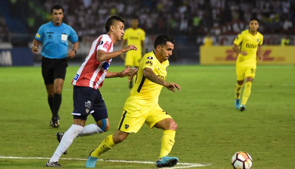 Boca Juniors y Junior igualaron 1-1 por Copa Libertadores 2018 (Foto: Agencias)