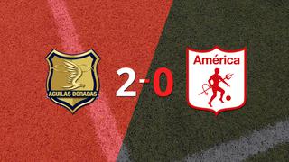 En su casa, Águilas Doradas Rionegro derrotó por 2-0 a América de Cali