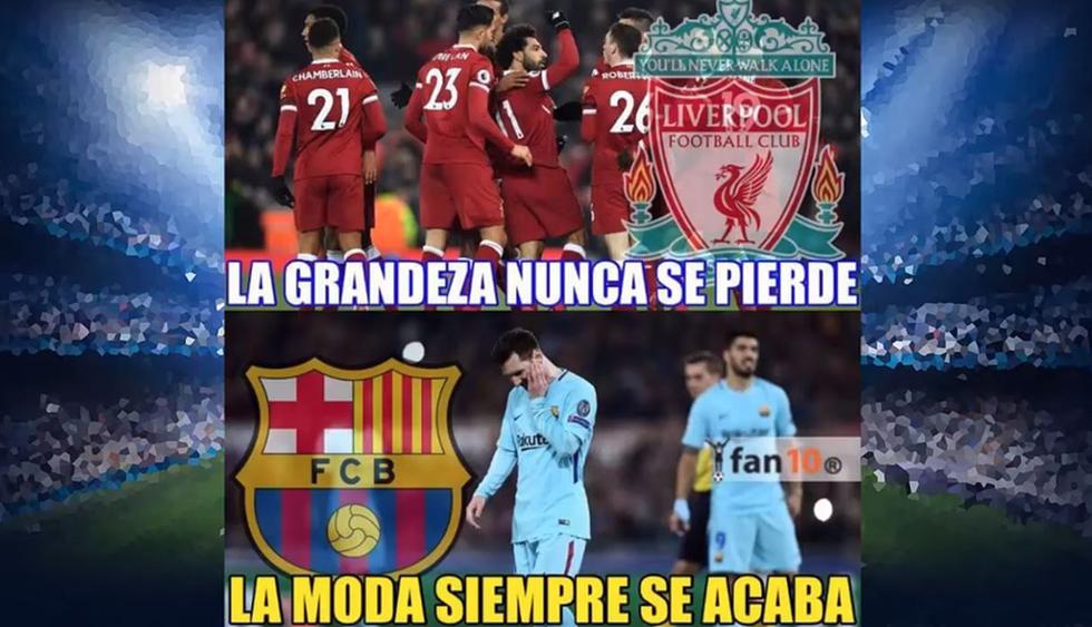 Así reaccionan los memes a la eliminación del Barcelona en la Champions League