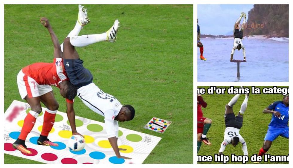 Los mejores memes de la caída de Paul Pogba en la Eurocopa Francia 2016.