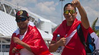 Perú vs. Australia: así se vivió la previa del partido de la bicolor en Sochi [FOTOS/VIDEO]