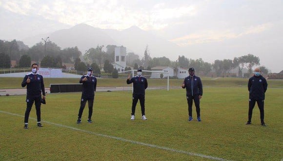 Deportivo Municipal realiza los entrenamientos en Huampaní. (Foto: Prensa Municipal)