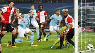 Remate, 'blooper' y gol por la huacha: el error de rival para tanto de Stones ante Feyenoord [VIDEO]