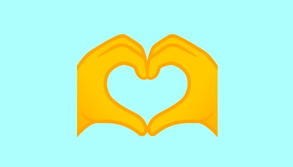 WHATSAPP | El emoji de las manos en forma de corazón se ha vuelto popular y hoy te digo qué significa en WhatsApp. (Foto: Emojipedia)