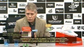 Paulo Autuori confirma exclusión de Cueva del Santos