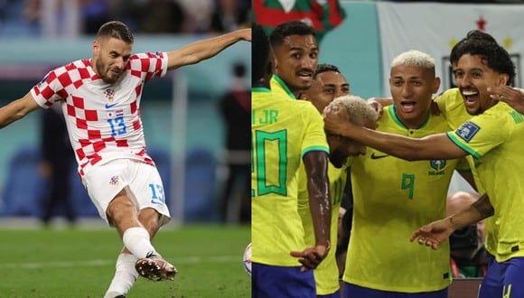 El jugador croata se rindió ante el talento de los jugadores brasileños. Foto: EFE/GEC.