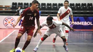 ¡A levantarse! Selección Peruana de futsal perdió ante Venezuela en la Copa América Paraguay 2022