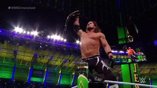 En lo más alto: AJ Styles derrotó a Samoa Joe y retuvo el título de WWE en Crown Jewel [VIDEO]