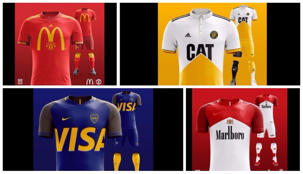 pandilla Es decir enlazar Qué tales diseños: Real Madrid y las camisetas de clubes unidas con marcas  famosas | FUTBOL-INTERNACIONAL | DEPOR