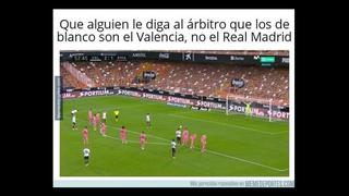 Atacan sin piedad: los mejores memes de la paliza que Real Madrid sufrió ante Valencia [FOTOS]