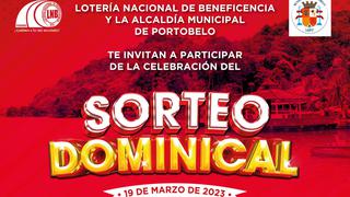 Lotería Nacional de Panamá del domingo 19 de marzo: resultados del ‘Sorteo Dominical’