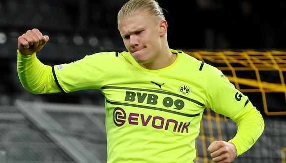 Erling Haaland tiene contrato con el Borussia Dortmund hasta el 2024. (Foto: REUTERS)