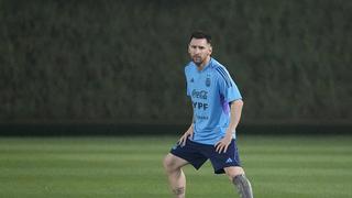 Lionel Messi se recuperó de una molestia muscular y sería titular en el Argentina vs. Arabia Saudí