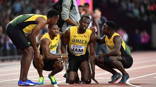La insólita razón por la que Usain Bolt no pudo terminar los 4x100 del Mundial [VIDEO]