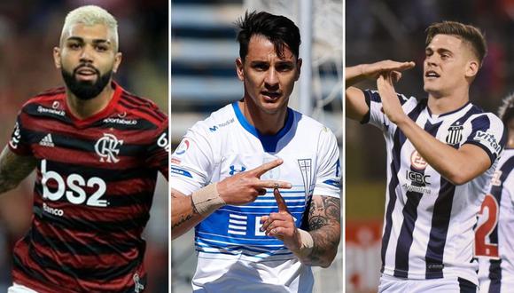 Conoce los registros de Flamengo, U. Católica y Talleres, rivales de Sporting Cristal en la Copa Libertadores 2022. (Foto: Agencias / Collage)