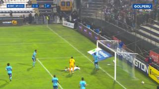 ¡Qué tal blooper! Adrián Balboa se perdió el segundo gol para Alianza frente al arco [VIDEO]