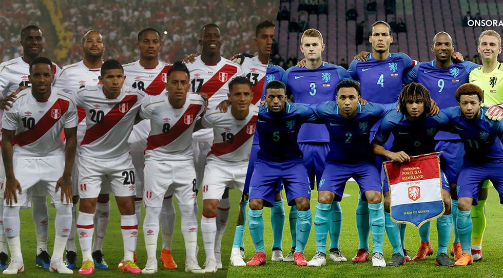 Perú vs. Holanda jugarán este jueves 6 de setiembre. (USI)