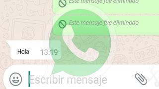 WhatsApp: el truco para recuperar un mensaje que has eliminado de casualidad