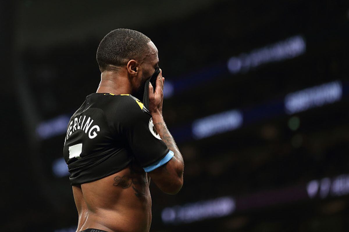 Raheem Sterling suma 20 goles con el City en la temporada en todas las competiciones. (Getty Images)