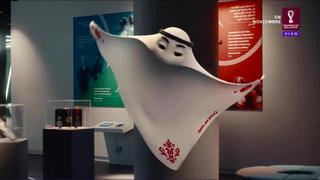 Tenemos nueva mascota: ‘LA’ EBB’ fue presentado en el Sorteo del Mundial Qatar 2022 [VIDEO]