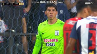 ¡Fenomenal! Gran atajada de Saravia para evitar el 1-0 de Libertad vs. Alianza Lima