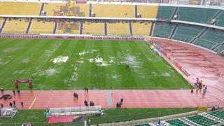 Tras las fuertes lluvias: duelo entre Bolivia vs. Chile por Eliminatorias se retrasó media hora