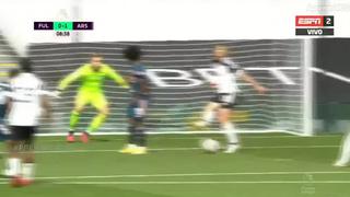 El primero de la temporada: Lacazette aprovechó un blooper para poner el 1-0 de Arsenal sobre Fulham [VIDEO]