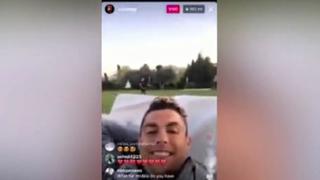 Cristiano hacía un en vivo en Instagram, pero su hijo se robó el show por esta acción [VIDEO]