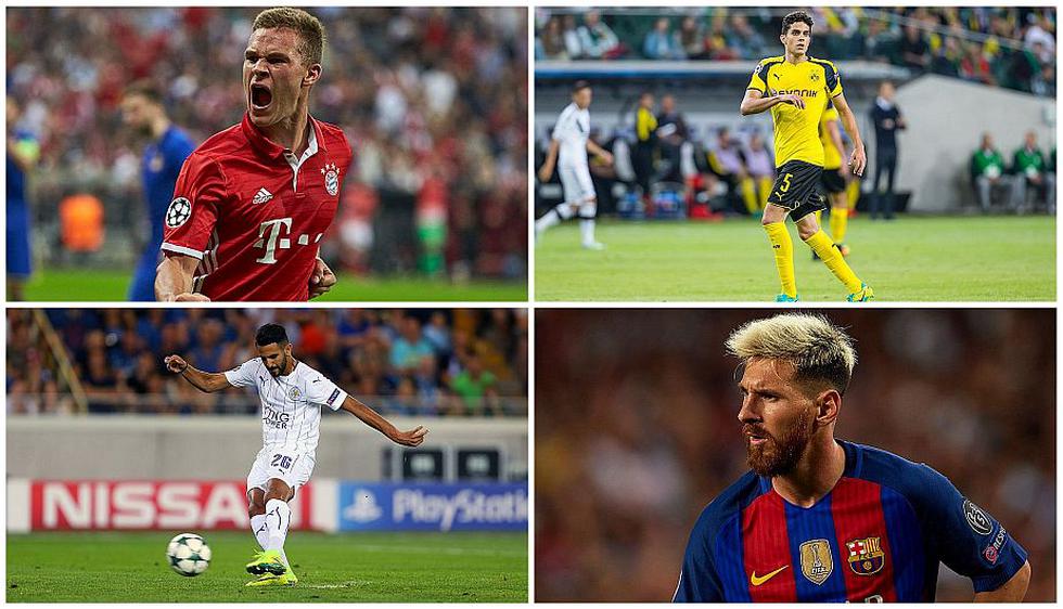 Champions League: el once con los mejores jugadores de la primera fecha.