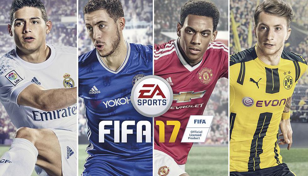 FIFA 17 se puede conseguir en los principales centros comerciales de cada ciudad. (EA Sports)