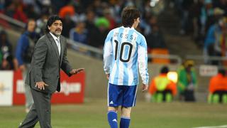 Maradona volvió a hablar sobre Messi ¿Qué fue lo que dijo?