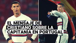 Cristiano Ronaldo dejó mensaje sobre la capitanía en Portugal tras airada reacción
